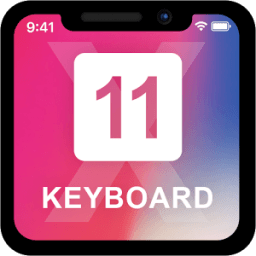 Keyboard for Phone X أيقونة