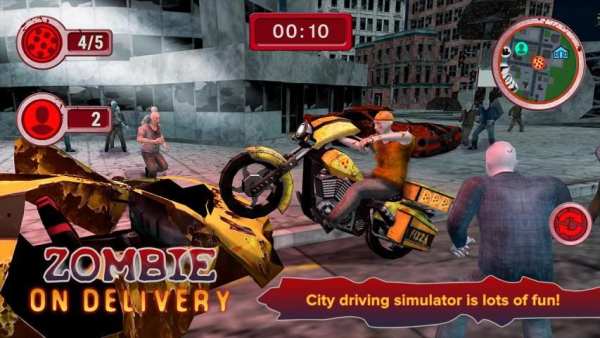 Zombie On Delivery screenshot 1
