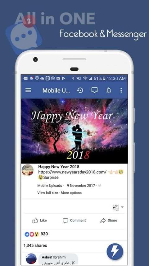 Lite Messenger - All in ONE screenshot 3