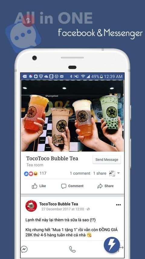 Lite Messenger - All in ONE screenshot 5