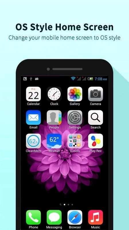 Launcher for iPhone X screenshot 4