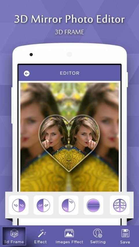 3D Mirror Photo Editor screenshot 2