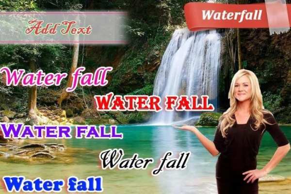 Waterfall Collage Photo Editor скриншот 2