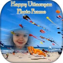 Happy Uttarayan Photo Frame