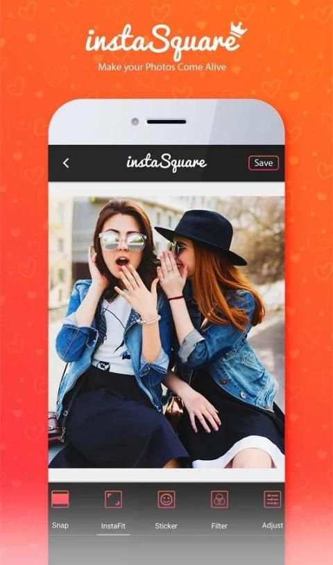 SquareFit - insta Photo Editor-Beauty Photo Effect screenshot 7