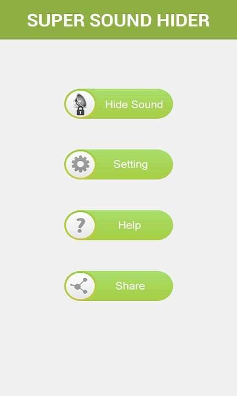 Super Sound Hider 2 تصوير الشاشة