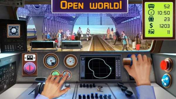 Passenger Train Driving screenshot 4