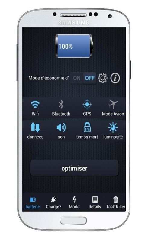 DU Battery Saver-de batterie स्क्रीनशॉट 1