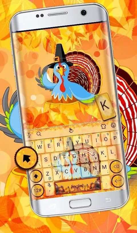Thanksgiving Thanks Keyboard Theme screenshot 6