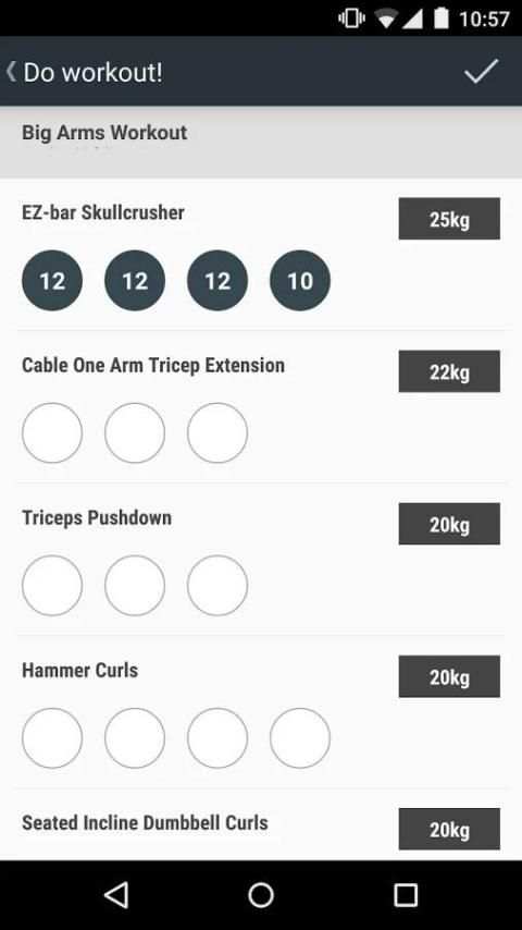 Arm Workout & Exercises screenshot 2
