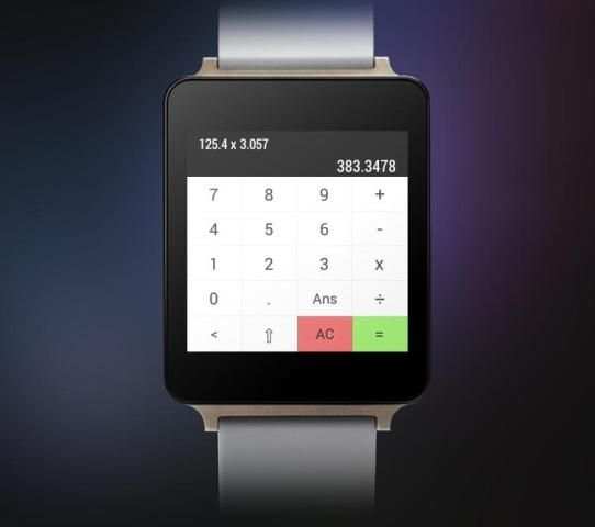 Calc Wear (Android Wear) screenshot 6