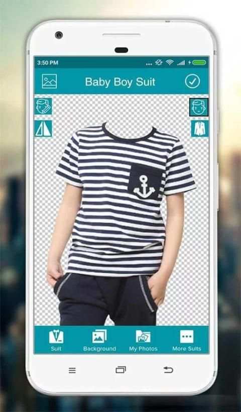 Baby Boy Photo Suit Editor स्क्रीनशॉट 5