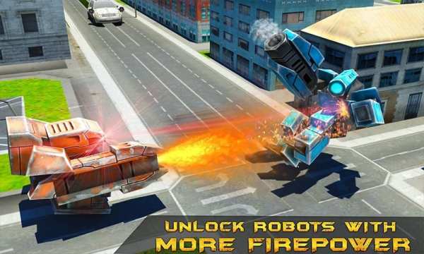 Futuristic Robot Car Wars 2017 screenshot 14