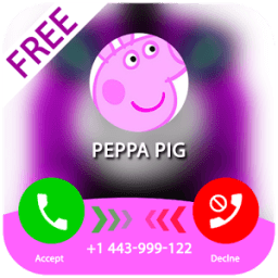 Call Pepa Pig Fake 2018 иконка