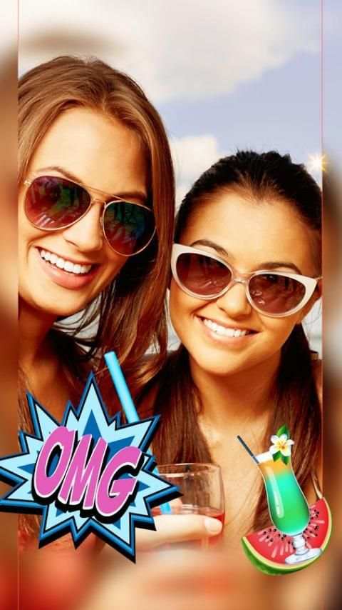 Snap pictures - Photo Editor 2 تصوير الشاشة
