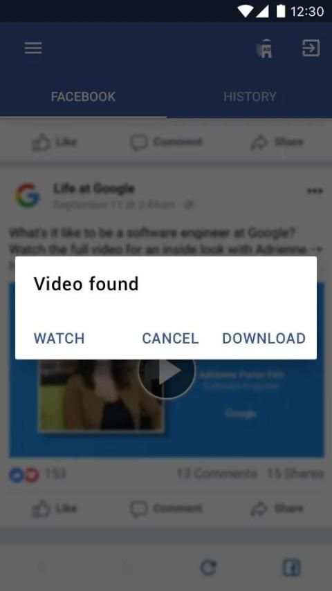Facebook Video Downloader screenshot 3