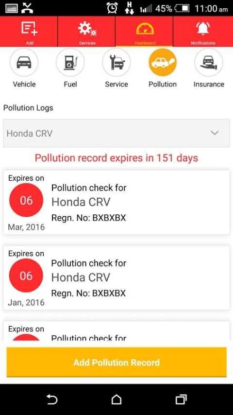 Pitcrew Car Service & Tracking स्क्रीनशॉट 6