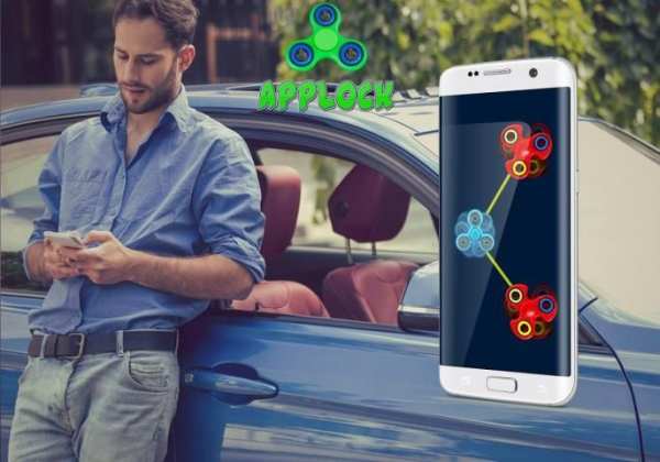 Hand spinner App Lock स्क्रीनशॉट 1