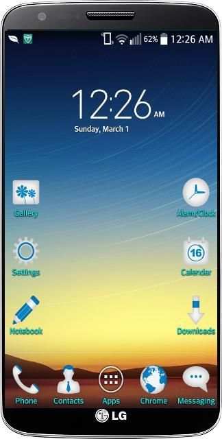 Perfect Blue LG Home Theme 3 تصوير الشاشة