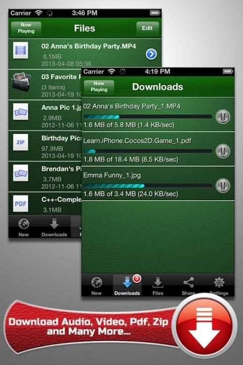 File Downloader स्क्रीनशॉट 1