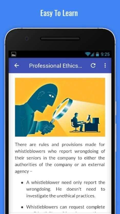 Tutorials for Professional Ethics Offline screenshot 2