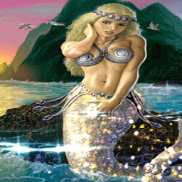 Beautiful Mermaid Live Wallpaper LWP Background أيقونة