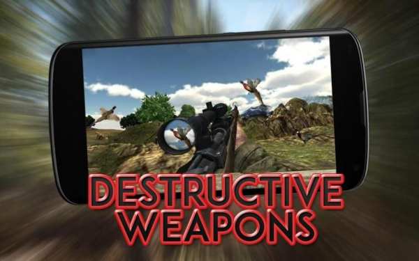 Sniper Hunt Flying Birds Wild Jungle Shooting Game screenshot 3