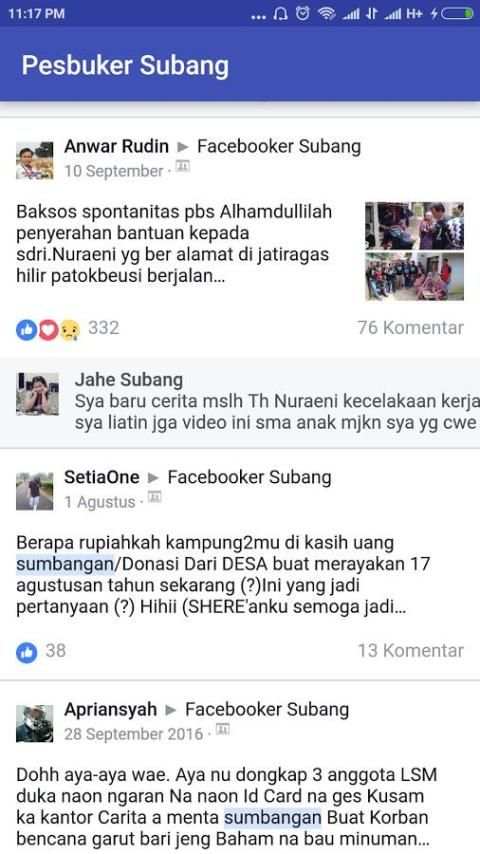 pesbuker Subang screenshot 2