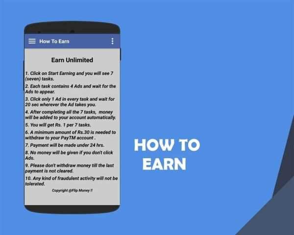 Flip Money - Earn Daily Cash !! screenshot 1