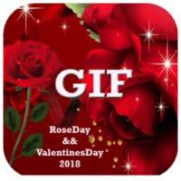 GIF Rose Day & Valentines Day 2018