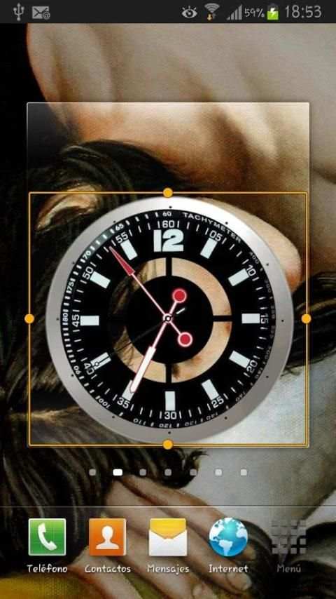 Animated Cool Clock - FREE screenshot 2