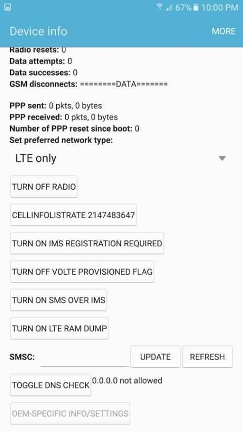 Network Switcher 4G/3G/2G 3 تصوير الشاشة