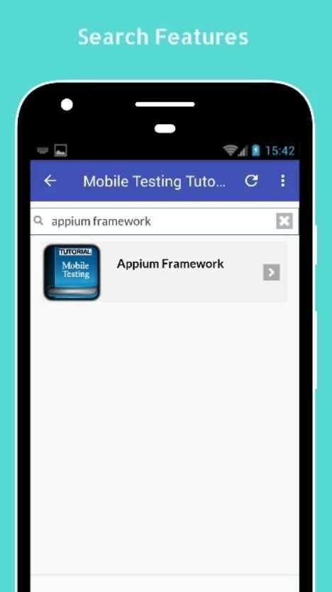 Tutorials for Mobile Testing Offline скриншот 3