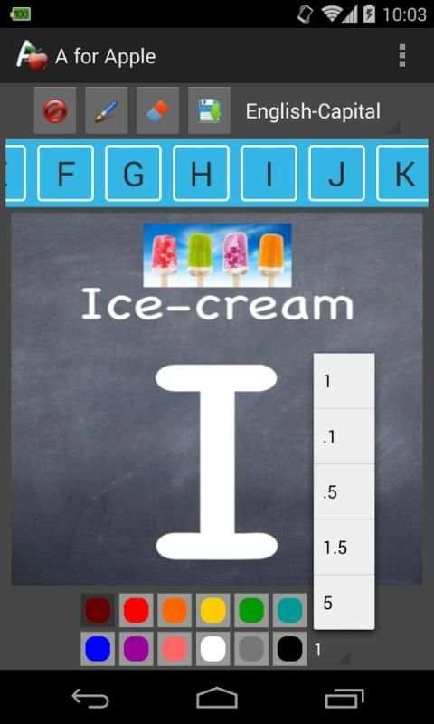 Kids Learning: A for Apple скриншот 5