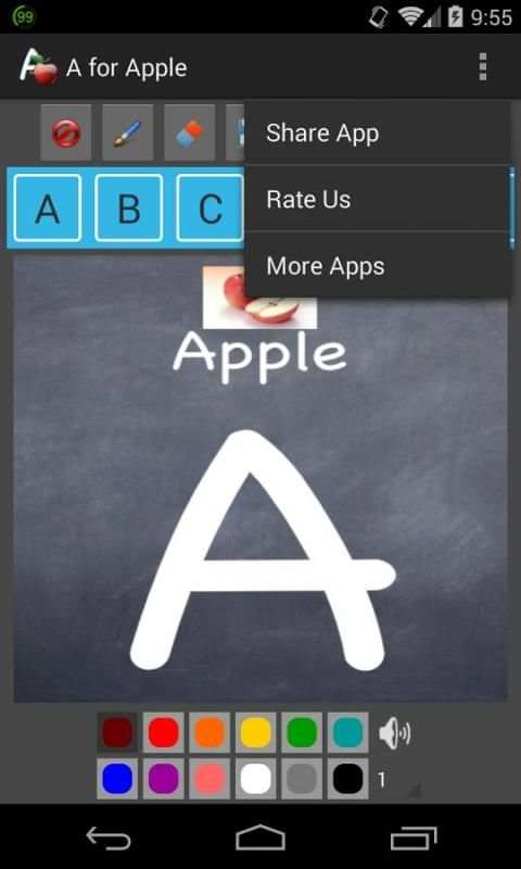 Kids Learning: A for Apple скриншот 2
