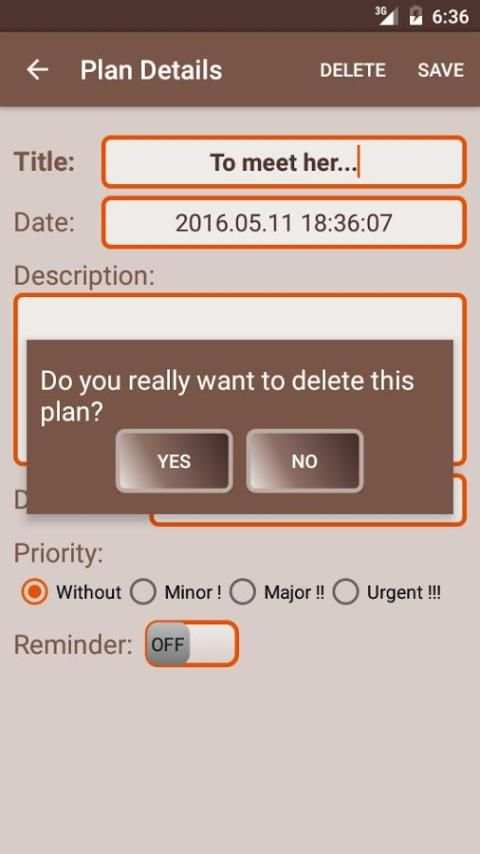 My Plans screenshot 1