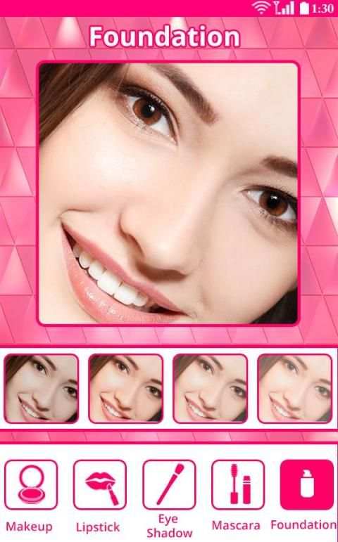Makeup Photo Editor screenshot 1
