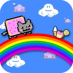 ikon Nyan Cat Rainbow Runner