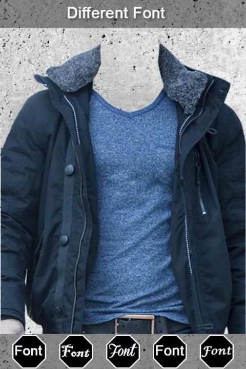 Men Jacket Photo Suit 3 تصوير الشاشة