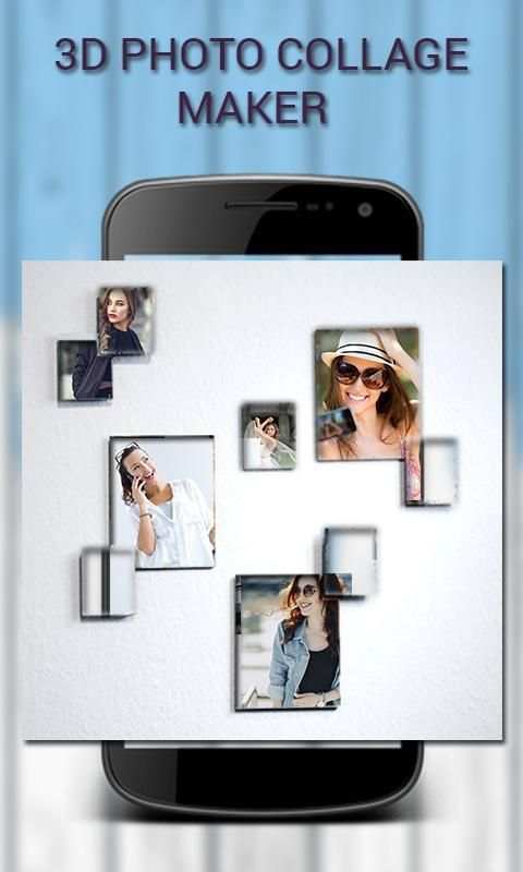 3d Photo Collage Maker Frames 4 تصوير الشاشة