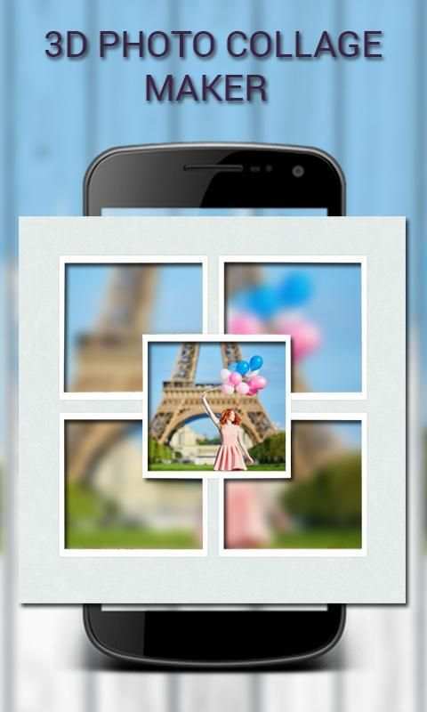 3d Photo Collage Maker Frames 2 تصوير الشاشة