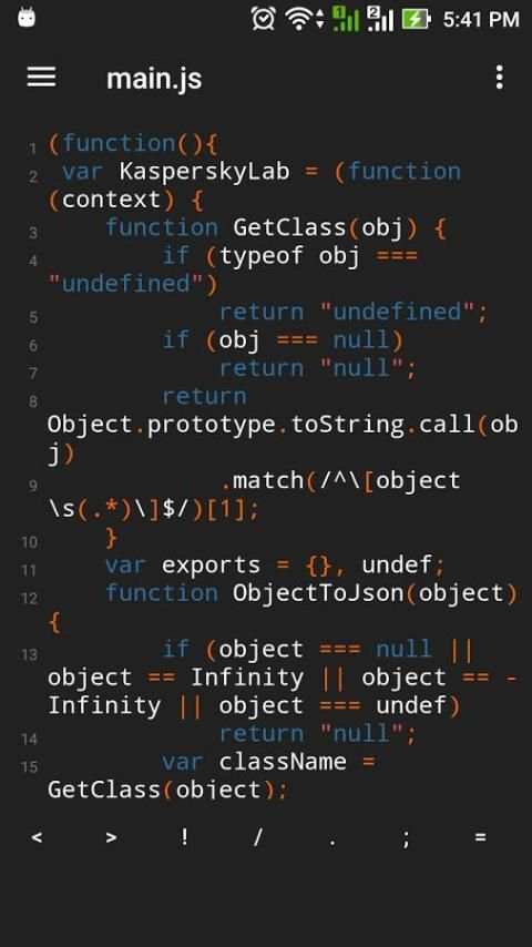 Sublime Text Editor For Android screenshot 3
