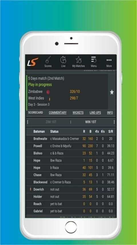 Mobile Cricket Cricbuzz - Live matches, score screenshot 1