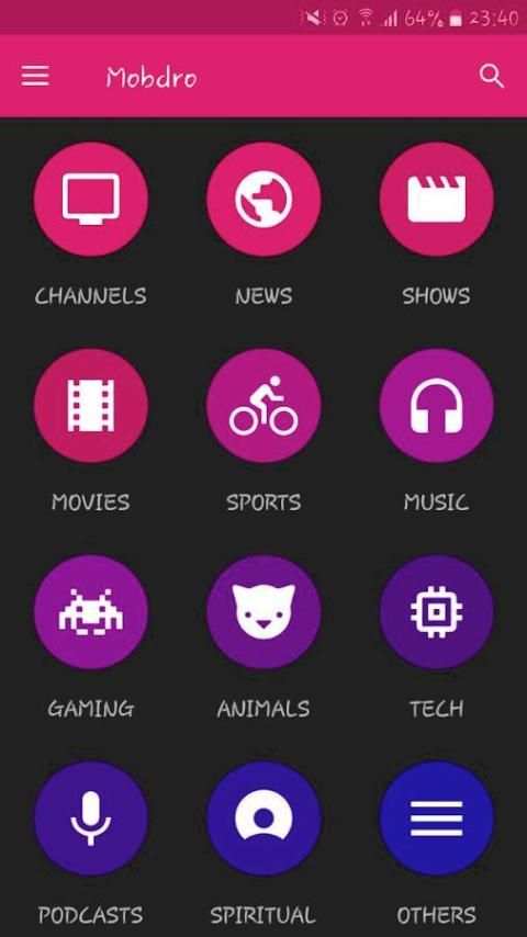 |Mobdro Tv : Apps| скриншот 3
