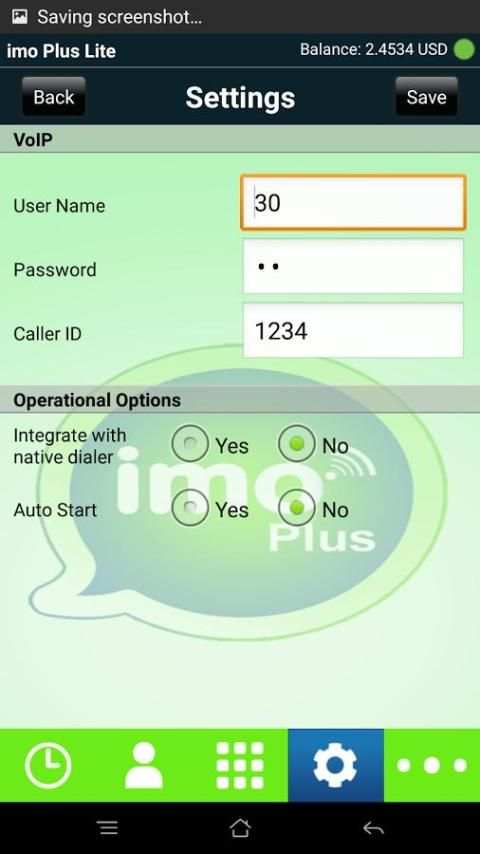 imo Plus Lite.... screenshot 3