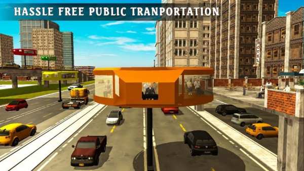 Gyroscopic Bus Driving Public Transport Service screenshot 5
