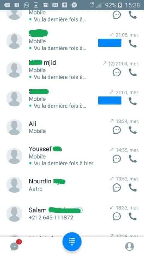 كاشف اسماء المتصلين بك screenshot 2