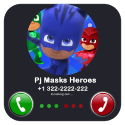 fake call from pjmasks 2018 icon