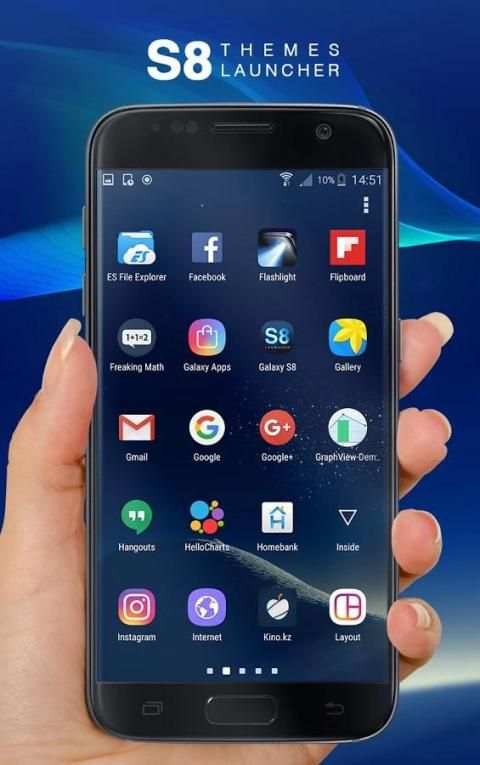 Galaxy S8 Launcher screenshot 5