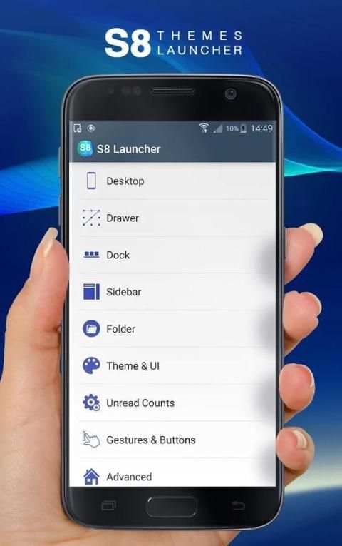 Galaxy S8 Launcher screenshot 2